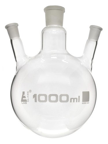 Distillation flask necks - flask,, 3